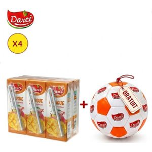 Darci Jus De Mangue 200Ml Lot De 6 X4 + Ballon