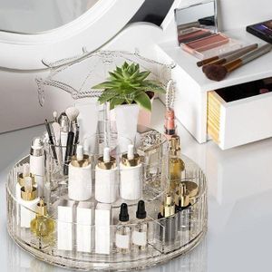 Chic Étagère De Rangement Pour Cosmétiques Rotative