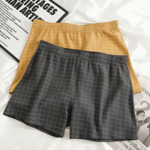 TOUPHY Short de loisir décontracté homme à imprimé carreaux : Confort doux pour la détente quotidienne