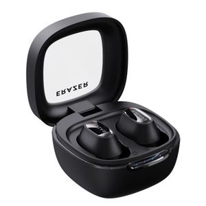 Lenovo Écouteurs Bluetooth XT62 dans l'oreille avec réduction du bruit et durée de vie de la batterie, adapté aux écouteurs sans fil sportifs, Noir