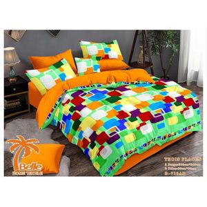 Belle Lot de 2 Draps et 2 Taies - Confort et Élégance pour Lit 3 Places
