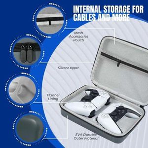Gn Sac Sac,de rangement double pour manette ps5