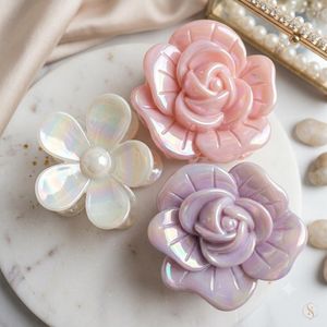 Lot de 3 barrettes pour cheveux 
