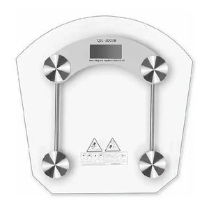 Balance, Pèse-personne Numérique - Transparent - 150kg