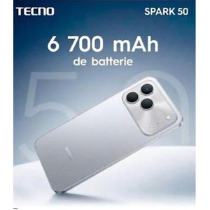 Tecno Spark 50 neo titanium  256gb (4+8)