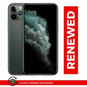 Renewed iPhone 11 Pro 256 Go 5.8" Débloqué 12MP+12MP+12MP Garantie 6 mois Vert Minuit