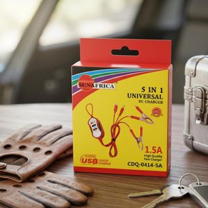Chargeur Universel Batterie 5 en 1 SUNAFRICA CDQ-0414-SA 1.5A