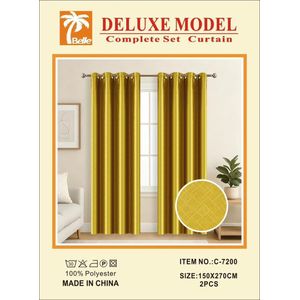 Belle Rideaux deluxe model-ensemble de rideaux élégants 2pièces pour salon et chambre