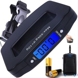 Pèse Bagage Electronique Portable - Pèse Bagages Numérique Max 50Kg 110Lb LB,g,Oz,kg