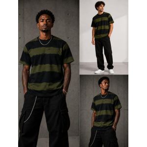 T-Shirt Oversize Manches Courtes - Vert