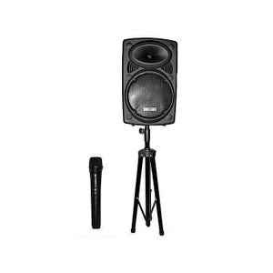 Original Super Power Sono Portable + Trépied + Micro - D12 - Noir Garantie 12 Mois