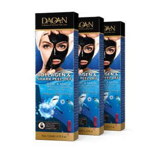 Masque noir Peel-Off au collagène – Lot de 3 