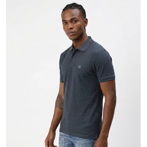 Onn Polo en Coton pour Homme - Bleu grisé