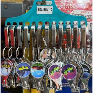 Lot De 12 Porte-clés à Ressort Rétractable En Acier Inoxydable