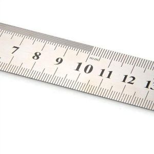 Super règle en acier 30 cm/10 inch graduation mm