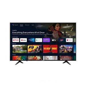 Ilux  TV LED GOOGLE 75" Pouces - Wi-Fi - UHD TV-4K - Androïd TV – Youtube Noir - 24 Mois De Garantie
