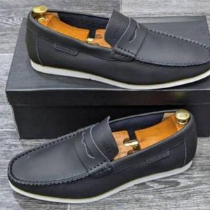 PREMIUM  Chaussures élégantes pour homme, chaussures de bureau décontractées ,Baladeuse En Cuir Pour Hommes 