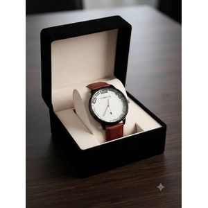 Montre pour Homme en cuir.