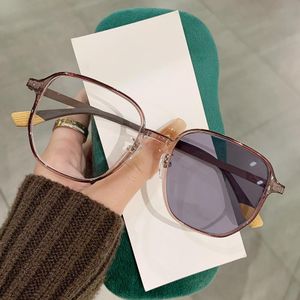 Lunettes photochromiques anti-lumière bleue pour femmes - Monture marron foncé