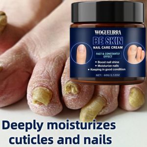 WOGUELIRRA Crème hydratante intense pour les ongles, riche en collagène, absorption rapide, non grasse, idéale pour les ongles secs, cassants et rugueux.
