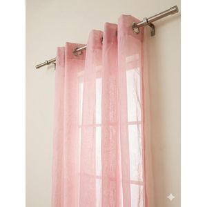 1 par emballage Rideau en Voile Rose Détails de l'article 