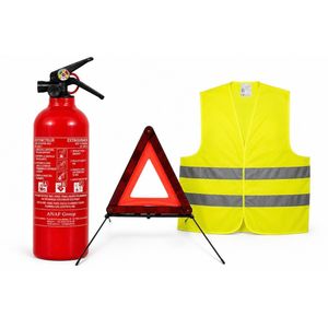 Kit De Sécurité Routié Automobile 3 en 1