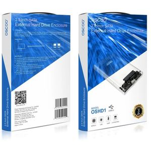 Oscoo BOITIER Disque Dur Externe 2.5" SATA