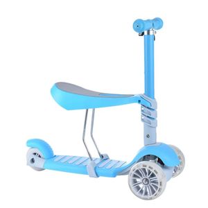 Trottinette évolutive 3 roues avec siège pour enfant 