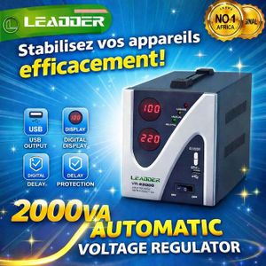 Leadder Leadder Vr-S2000 - Stabilisateur Automatique De Tension 2000Va