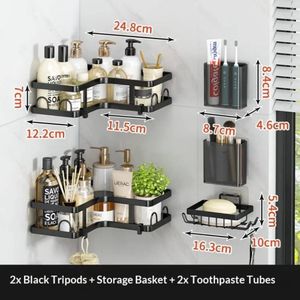 Kit d'Étagères et Organisateurs de Salle de Bain