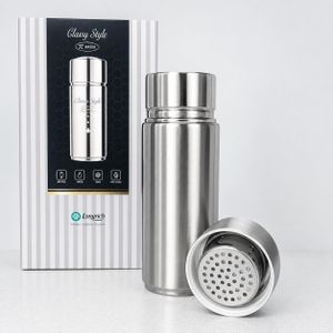 Longrich  Classy Style Alkaline Energy Cup – Bouteille Isotherme avec Filtre à Thé