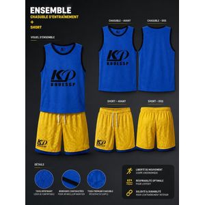 Kouessp Chasuble d'entraînement+short 