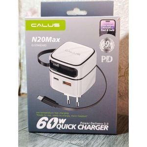 CALUS  CHARGEUR N20Max - 60W GaN Power Delivery 3.0 TYPE-C