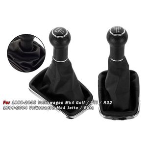 Convient pour le levier de vitesses de la Volkswagen Golf 4, la tête de levier de vitesses MK4 et la boîte de vitesses à 5 rapports de la Bora.