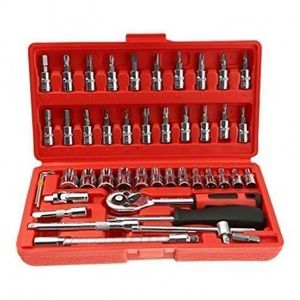 Coffret De Clé à Cliquet - 46 Pièces