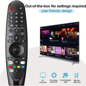 Télécommande Magique Vocale Pour Smart TV LG Magic Remote AN-MR20GA - Noir