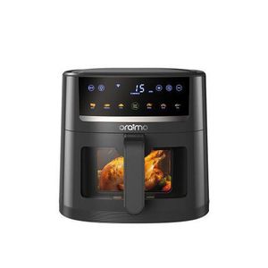Oraimo Friteuse à air NutriFry S1 Ultra 1500W 6L Mémoire de coupure de courant de 2 heures-- Noir 