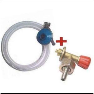 Puissant Kit Détendeur De Gaz + Adaptateur B6 Faitou BG