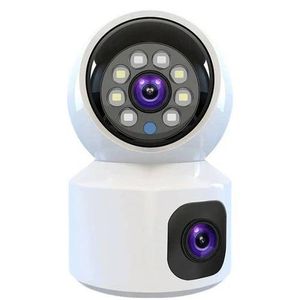 Caméra de Surveillance WiFi Rotative 360° – Vision Nocturne & Détection de Mouvement