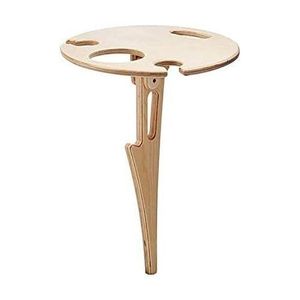 Empty Table à Vin D'extérieur Pliable En Bois