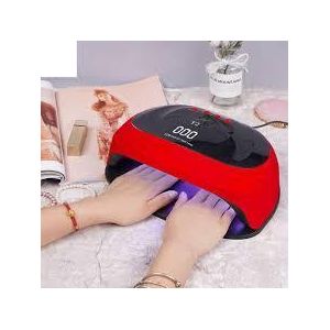 Sèche Ongles intelligent T2 - Lampe LED - 72W - Rouge