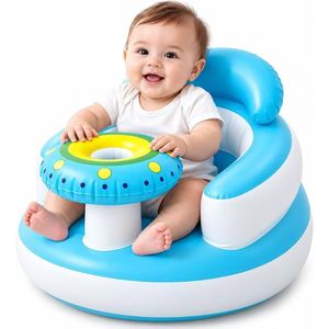 Siège de Soutien Bébé Gonflable avec Volant