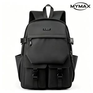 Sac à dos pour hommes imperméable et résistant à l’usure | Produits officiels authentiques MYMAX | Adapté aux loisirs sur le campus, aux activités professionnelles/sports et en plein air