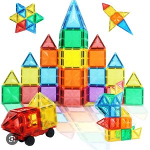 BLOGS DE CONSTRUCTION MAGNÉTIQUES EN 3D POUR ENFANTS 