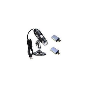 Caméra De Microscope Numérique 1600X, 3 En 1, USB Type-C, Microscope électronique Portable Pour La Soudure
