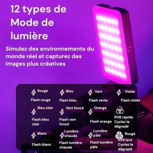 Ring Light LED Selfies pour téléphone et pc - Illuminez vos vidéos comme un professionnel HG
