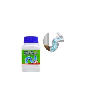 déboucheur chimique en poudre conçu pour débloquer et nettoyer les canalisations de la maison (éviers, lavabos, douches, toilettes).