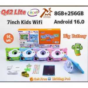 Atouch Tablette éducative Q42 lite 8Go/256 GoÉcran Blindé 7 Pouces - Wi-Fi - Bluetooth - Caméra- bleu