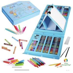 Ensemble d'art, Kit de coloriage de 208 pièces pour Enfants
