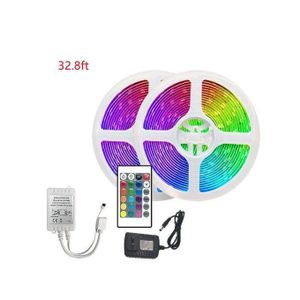 Corde LCompatible Avec Alexa, Google Home Et Google Nest, Guirlande Lumineuse LED 10M Multicolore Avec Commande Vocale Et Contrôle à Distance 10 Mettres